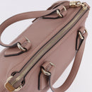 GUCCI Soho Hand Bag Leather Pink Gold Tone 308362 Auth 201141A-6