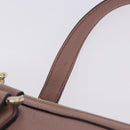 GUCCI Soho Hand Bag Leather Pink Gold Tone 308362 Auth 201141A-9