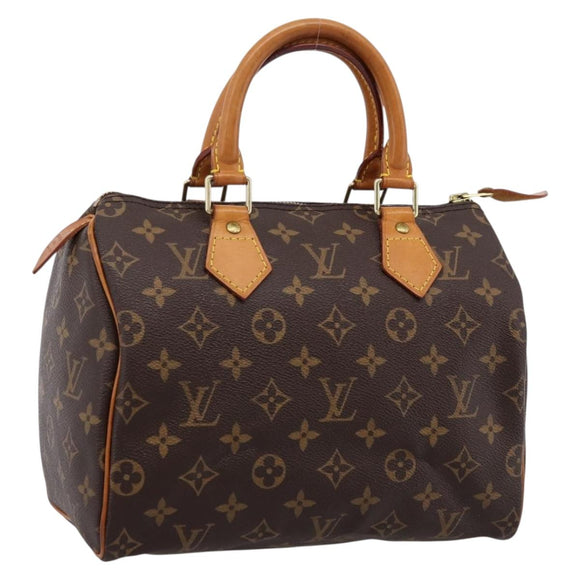 LOUIS VUITTON Monogram Speedy 25 Hand Bag M41528 LV Auth 201143SAV