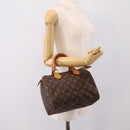 LOUIS VUITTON Monogram Speedy 25 Hand Bag M41528 LV Auth 201143SAV-21