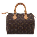 LOUIS VUITTON Monogram Speedy 25 Hand Bag M41528 LV Auth 201143SAV-2