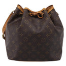 LOUIS VUITTON Monogram Petit Noe Shoulder Bag M42226 LV Auth 201144A-13