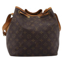 LOUIS VUITTON Monogram Petit Noe Shoulder Bag M42226 LV Auth 201144A-2