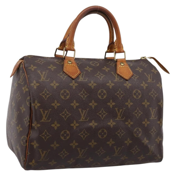 LOUIS VUITTON Monogram Speedy 30 Hand Bag M41526 LV Auth 201146