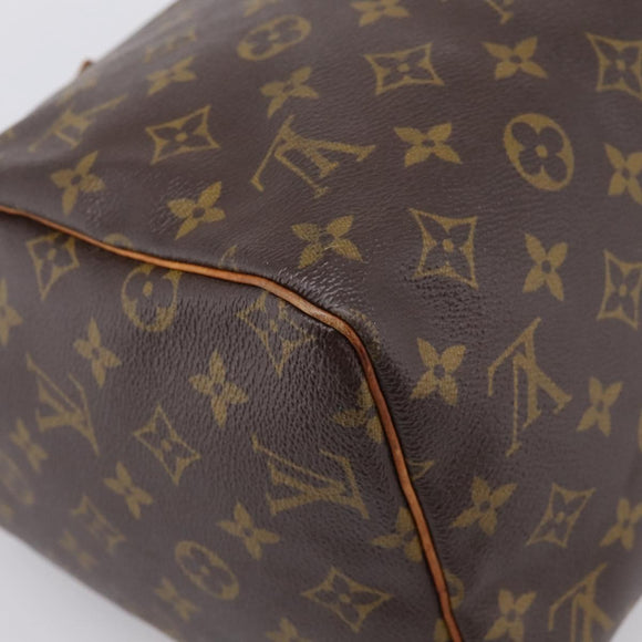LOUIS VUITTON Monogram Speedy 30 Hand Bag M41526 LV Auth 201146