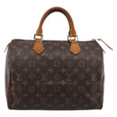 LOUIS VUITTON Monogram Speedy 30 Hand Bag M41526 LV Auth 201146-13