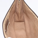 GUCCI GG Supreme Clutch Bag PVC Beige Gold Tone 89 01 029 Auth 201147-19