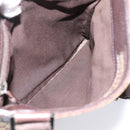 GUCCI GG Canvas Shoulder Bag Beige Silver 27639 Auth 201150-15