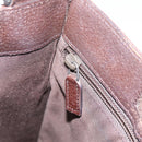 GUCCI GG Canvas Shoulder Bag Beige Silver 27639 Auth 201150-18