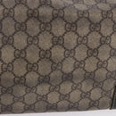 GUCCI GG Supreme Tote Bag PVC Beige Gold Tone 197953 Auth 201153-15