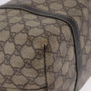 GUCCI GG Supreme Tote Bag PVC Beige Gold Tone 197953 Auth 201153-16