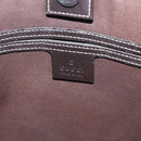GUCCI GG Supreme Tote Bag PVC Beige Gold Tone 197953 Auth 201153-21