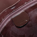 GUCCI Hand Bag Leather Brown Gold Tone 002 2046 0332 Auth 201157-17