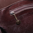 GUCCI Hand Bag Leather Brown Gold Tone 002 2046 0332 Auth 201157-21