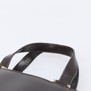 GUCCI Hand Bag Leather Brown Gold Tone 002 2046 0332 Auth 201157-8