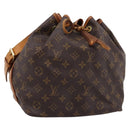 LOUIS VUITTON Monogram Petit Noe Shoulder Bag M42226 LV Auth 201160V-1
