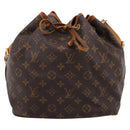 LOUIS VUITTON Monogram Petit Noe Shoulder Bag M42226 LV Auth 201160V-13