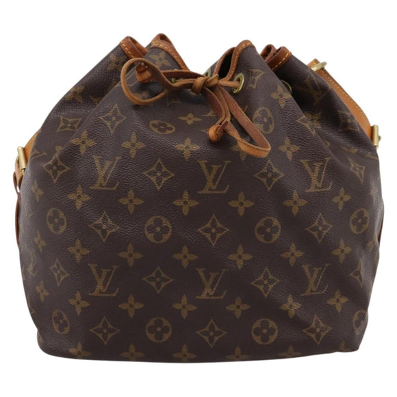 LOUIS VUITTON Monogram Petit Noe Shoulder Bag M42226 LV Auth 201160V