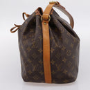 LOUIS VUITTON Monogram Petit Noe Shoulder Bag M42226 LV Auth 201160V-4