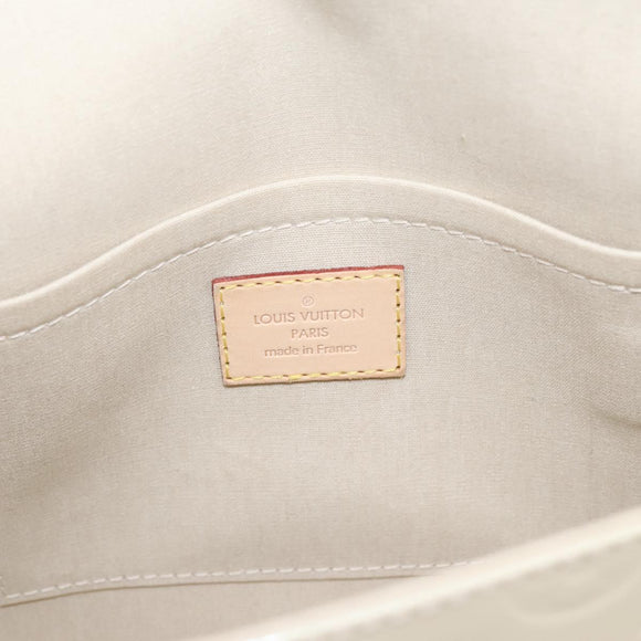 LOUIS VUITTON Monogram Vernis Bell Flower PM Bag Broncorail M91703 Auth 201161A