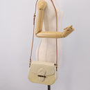 LOUIS VUITTON Monogram Vernis Bell Flower PM Bag Broncorail M91703 Auth 201161A-25