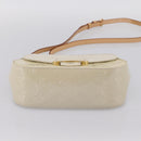 LOUIS VUITTON Monogram Vernis Bell Flower PM Bag Broncorail M91703 Auth 201161A-5