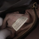 BOTTEGA VENETA INTRECCIATO Hand Bag Leather Brown Gold Tone 169754 Auth 201163V-23