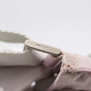 PRADA Shoulder Bag Nylon Pink Silver Auth 201164A-15