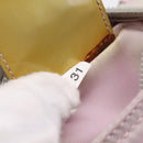 PRADA Shoulder Bag Nylon Pink Silver Auth 201164A-22