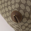 GUCCI GG Supreme Web Sherry Line Tote Bag PVC Beige 002 39 6211 Auth 201174A-13