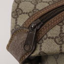 GUCCI GG Supreme Web Sherry Line Tote Bag PVC Beige 002 39 6211 Auth 201174A-15