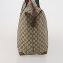 GUCCI GG Supreme Web Sherry Line Tote Bag PVC Beige 002 39 6211 Auth 201174A-4