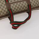 GUCCI GG Supreme Web Sherry Line Tote Bag PVC Beige 002 39 6211 Auth 201174A-7