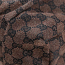GUCCI GG Canvas Hand Bag Outlet Brown Gold 286307 Auth 201176V-9