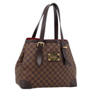 LOUIS VUITTON Damier Ebene Hampstead MM Tote Bag N51204 LV Auth 201177SAV-1