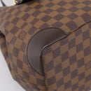 LOUIS VUITTON Damier Ebene Hampstead MM Tote Bag N51204 LV Auth 201177SAV-11