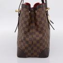 LOUIS VUITTON Damier Ebene Hampstead MM Tote Bag N51204 LV Auth 201177SAV-4