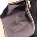 GUCCI GG Supreme Hand Bag PVC Beige Silver 117551 Auth 201178-24