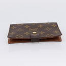 LOUIS VUITTON Monogram Agenda PM Day Planner Cover R20005 LV Auth 201181-4