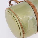 LOUIS VUITTON Monogram Vernis Bedford Hand Bag Gris M91130 LV Auth 201184-18
