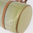 LOUIS VUITTON Monogram Vernis Bedford Hand Bag Gris M91130 LV Auth 201184-19