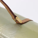 LOUIS VUITTON Monogram Vernis Bedford Hand Bag Gris M91130 LV Auth 201184-23