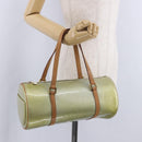 LOUIS VUITTON Monogram Vernis Bedford Hand Bag Gris M91130 LV Auth 201184-29