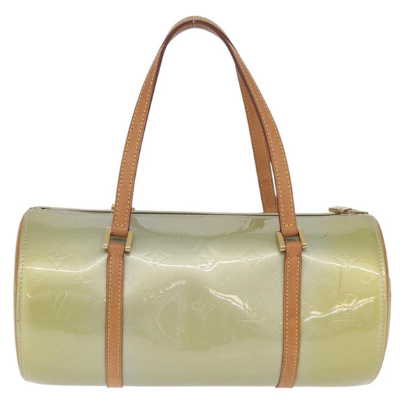 LOUIS VUITTON Monogram Vernis Bedford Hand Bag Gris M91130 LV Auth 201184