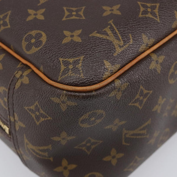 LOUIS VUITTON Monogram Deauville Hand Bag M47270 LV Auth 201185