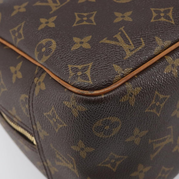 LOUIS VUITTON Monogram Deauville Hand Bag M47270 LV Auth 201185