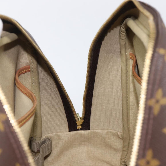 LOUIS VUITTON Monogram Deauville Hand Bag M47270 LV Auth 201185