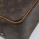 LOUIS VUITTON Monogram Deauville Hand Bag M47270 LV Auth 201186-17