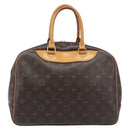 LOUIS VUITTON Monogram Deauville Hand Bag M47270 LV Auth 201186-2
