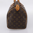 LOUIS VUITTON Monogram Speedy 30 Hand Bag M41526 LV Auth 201195A-4